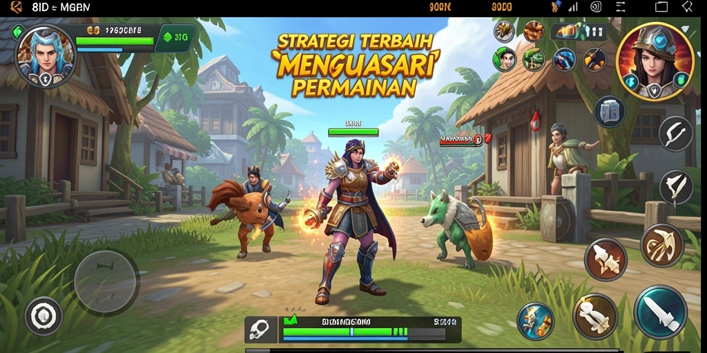 Tampilan gameplay 8ID yang memukau dan menantang.