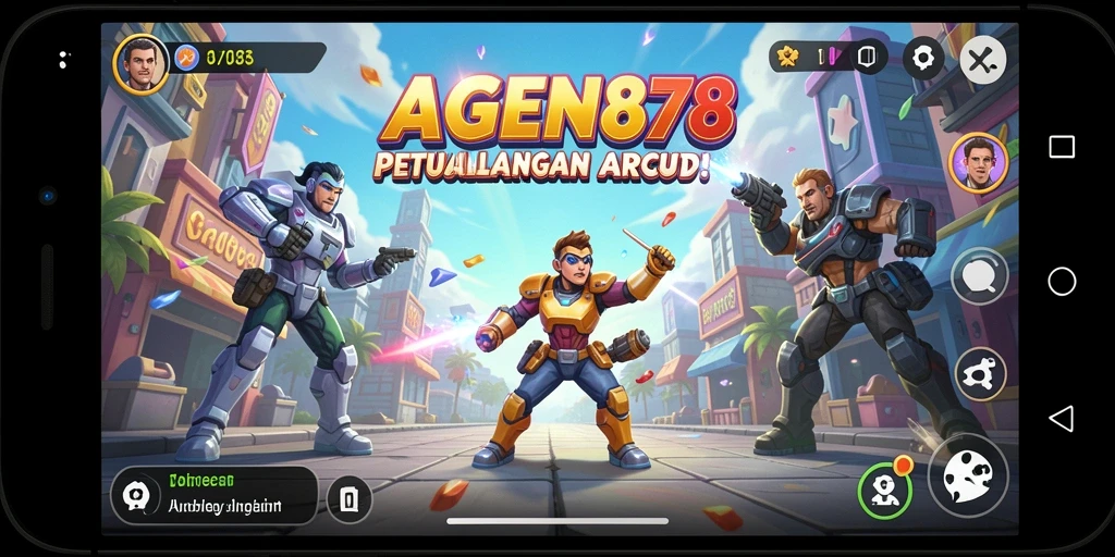 Tampilan gameplay AGEN878 yang seru dan menantang.