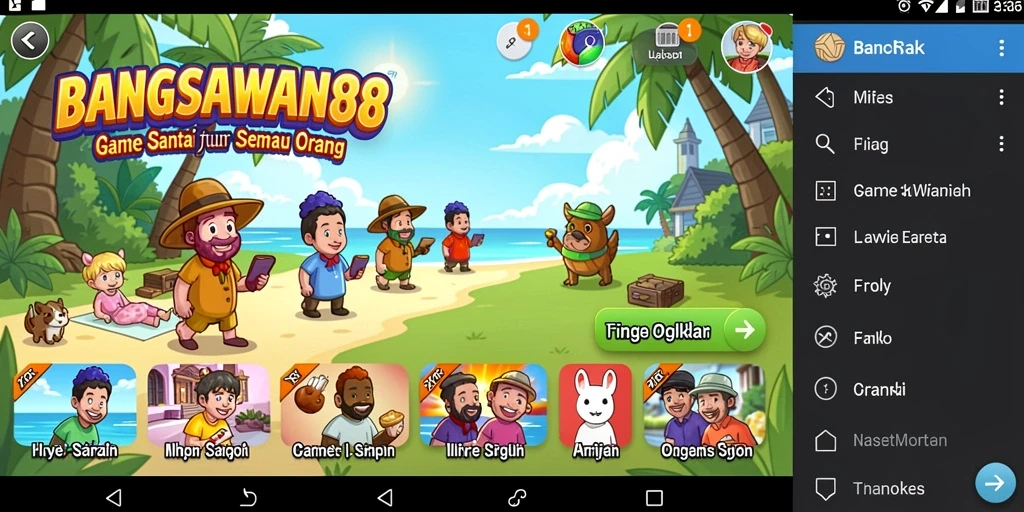 Gameplay menarik dan menyenangkan dari BANGSAWAN88.