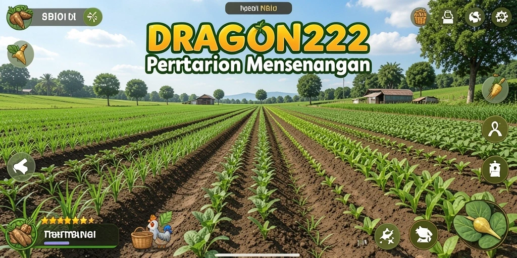 Tampilan gameplay DRAGON222 yang menarik dalam bertani.
