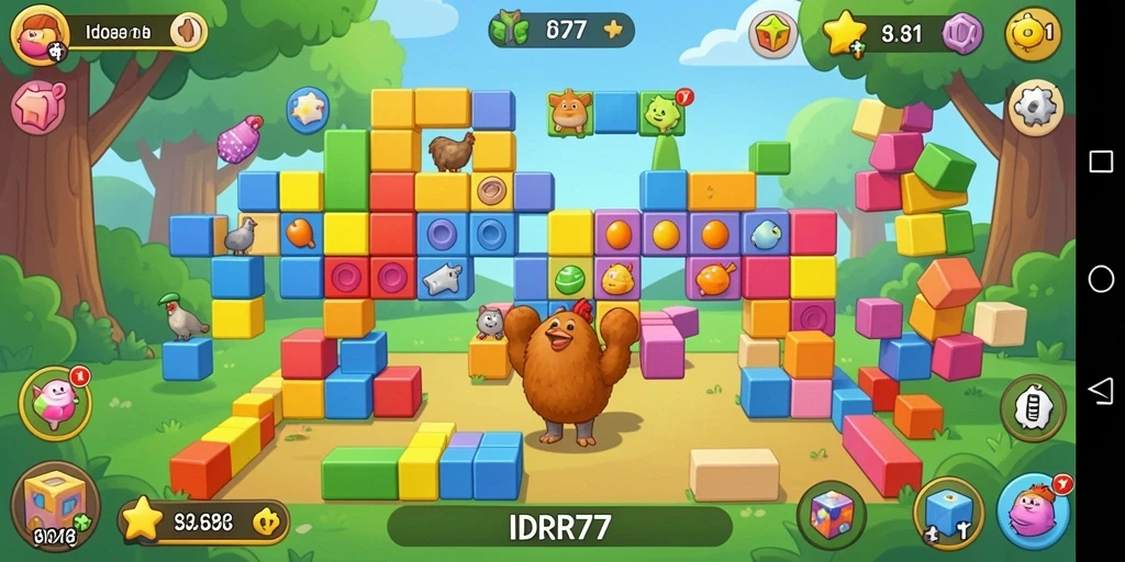 Screenshot gameplay <strong>IDR77</strong> dengan tantangan puzzle yang menarik dan mengasyikkan.