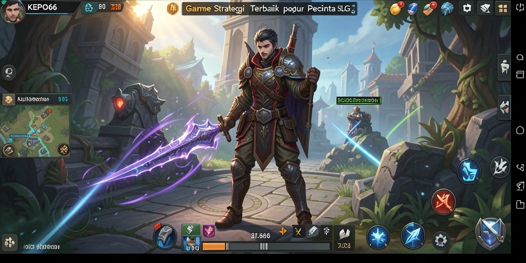 Gambaran gameplay menarik dan menantang di KEPO66.