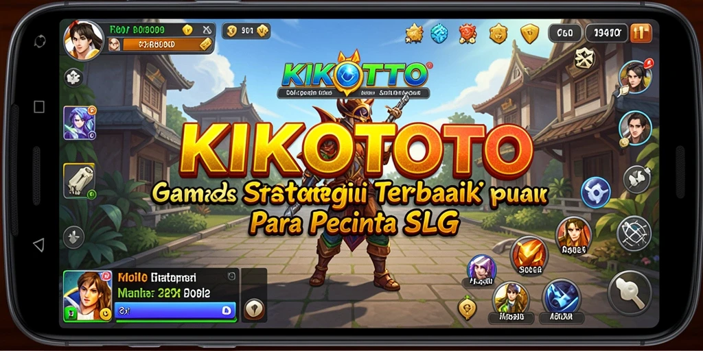 Tangkapan layar dari gameplay KIKOTOTO yang menunjukkan strategi pertempuran.
