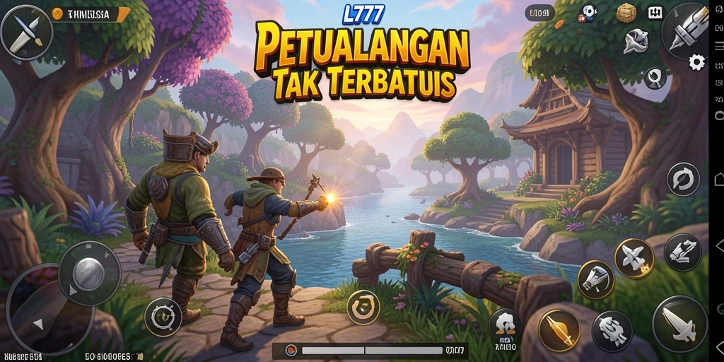 Tangkapan layar dari gameplay mendalam L777 yang penuh aksi.