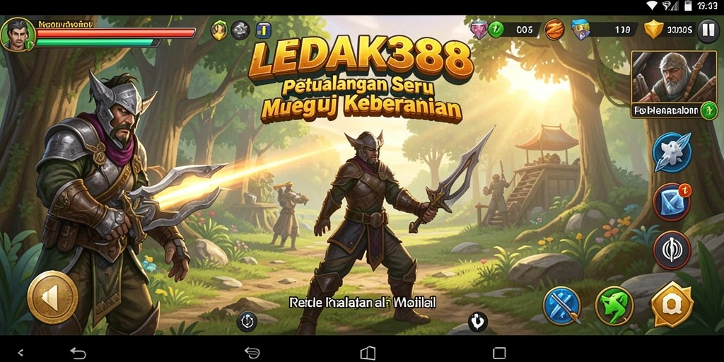 Tangkapan layar gameplay <strong>LEDAK388</strong> menunjukkan petualangan seru yang menantang.