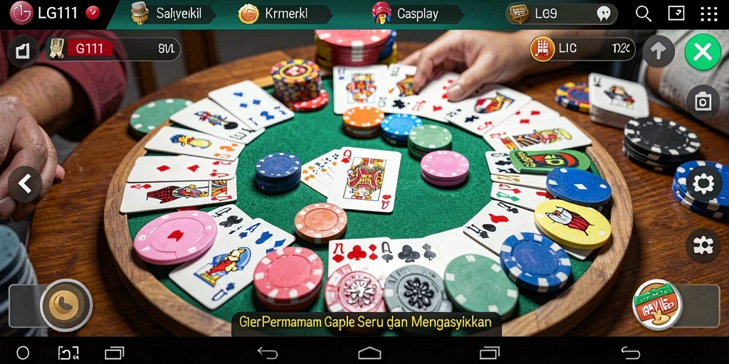 Tampilan gameplay seru dari LG111 dengan teman-teman.
