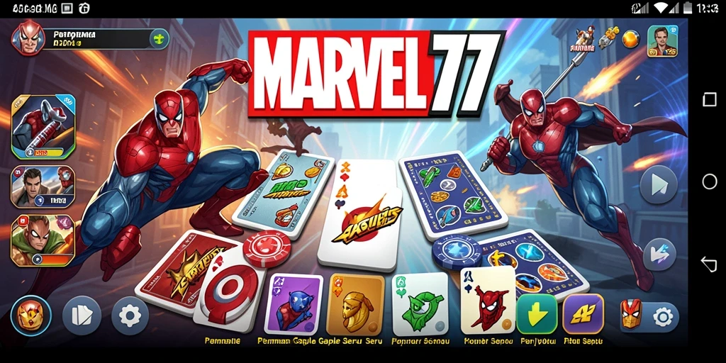 Tampilan gameplay seru dari <strong>MARVEL77</strong> dengan aksi Gaple yang mendebarkan.