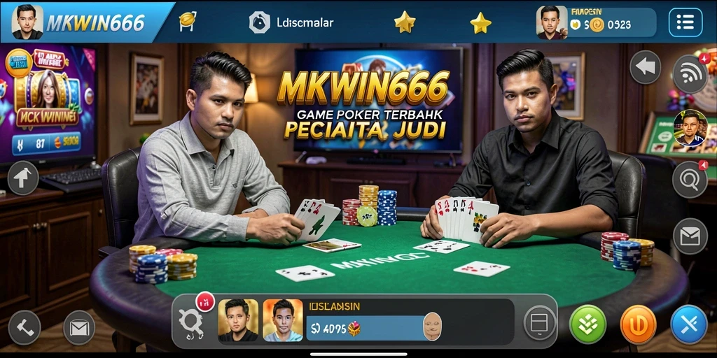 Tampilan gameplay seru di MKWIN666 dengan pemain aktif.