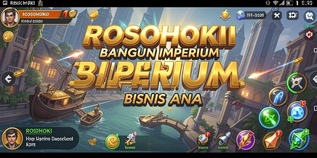 Tampilan gameplay menarik dari ROSOHOKI yang menantang.