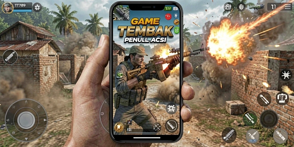 Tampilan aksi seru dalam gameplay TT789 yang mendebarkan.