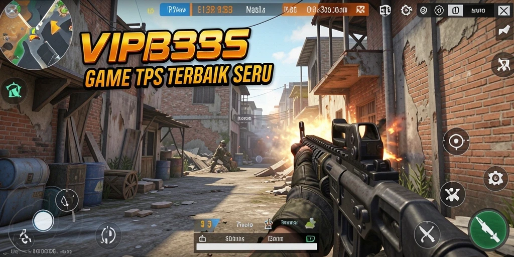 Screenshot gameplay TPS VIP333 yang menunjukkan aksi mendebarkan.